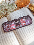 Lover’s Lane Village Die Cut Bookmark  Soft Touch