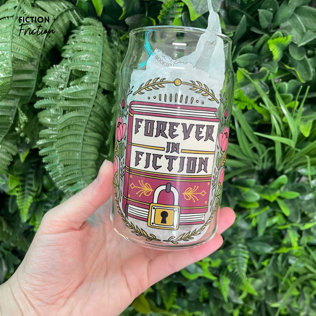 Forever in Fiction | Glass Tumbler