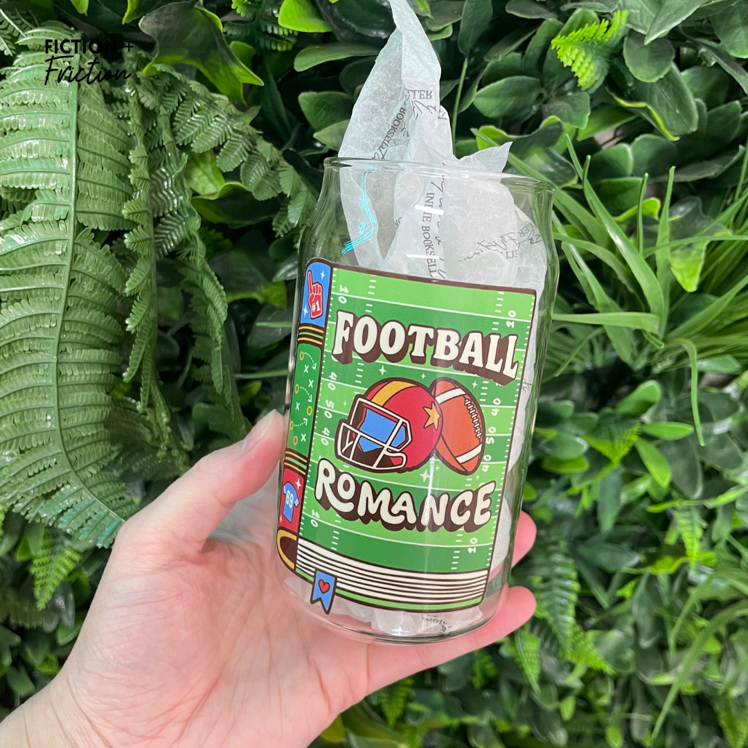 Football Romance | Glass Tumbler