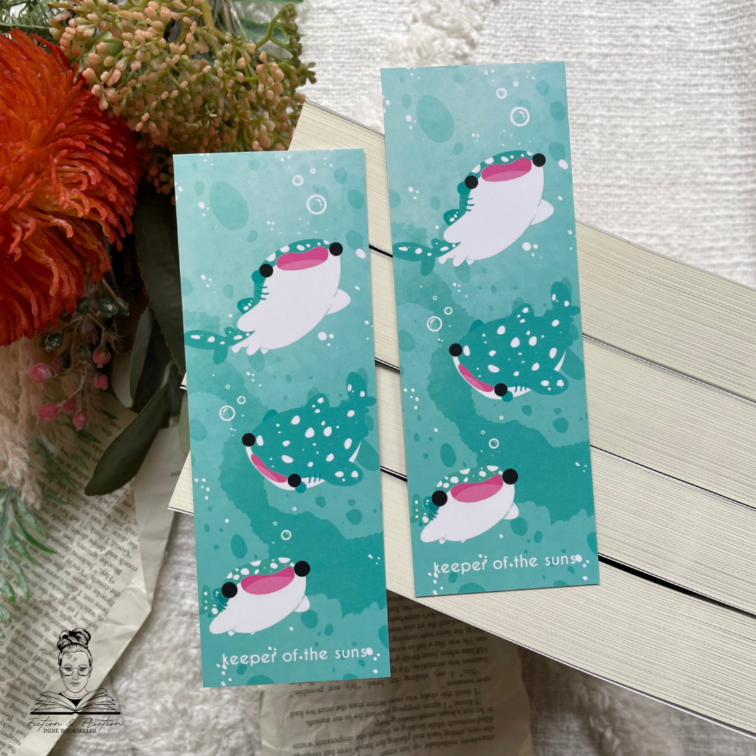 Whale Shark Bookmark | 400gsm Silky Smooth Velvet-Finish Bookmark