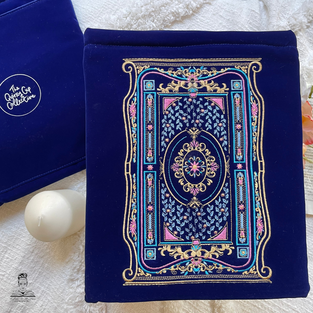 Literati Book & iPad Sleeve - Blue