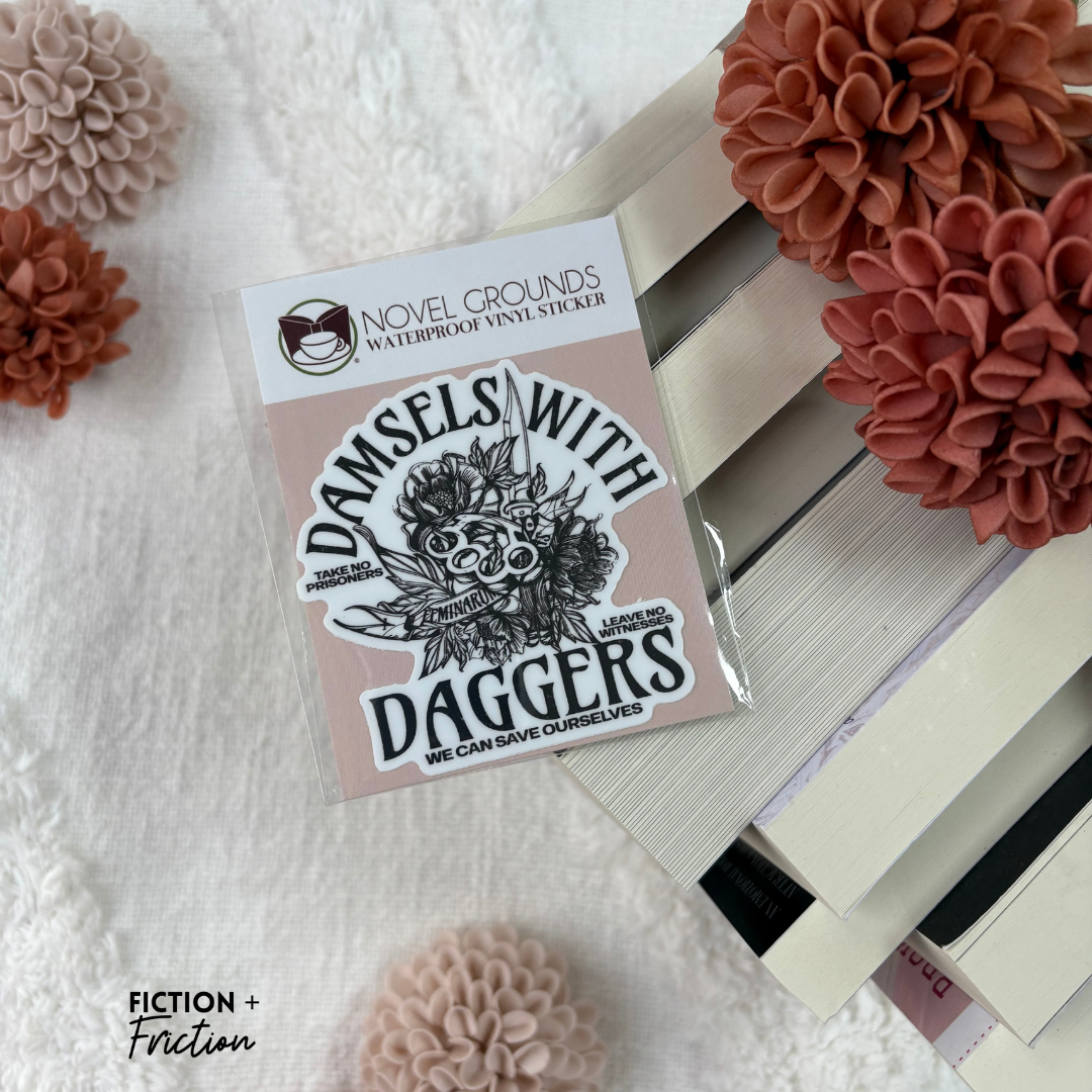 Damsels With Daggers | Novel Grounds Sticker