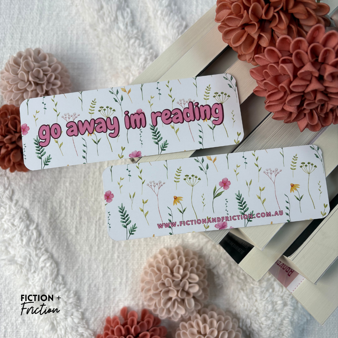 Go Away I’m Reading | Bookmark
