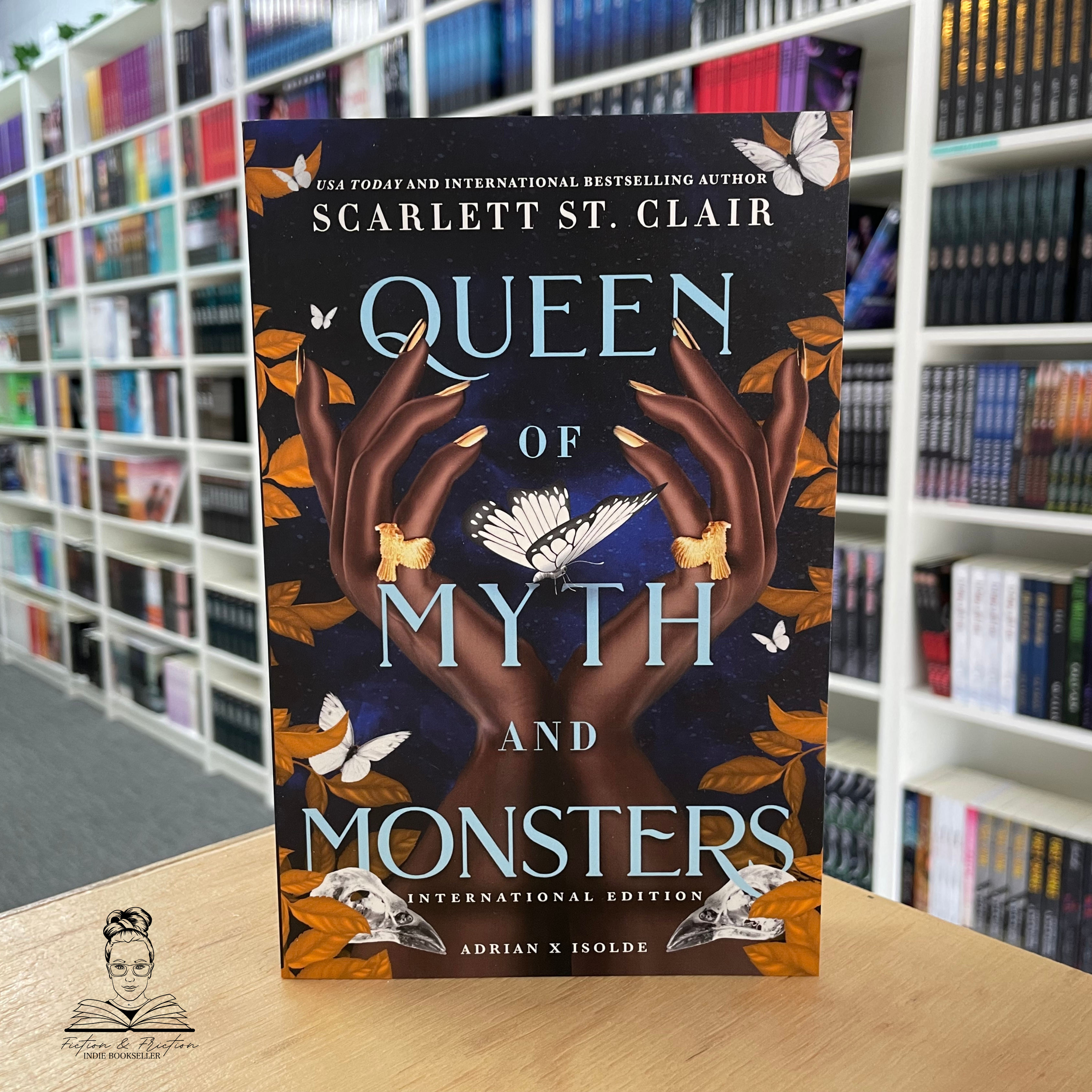queen of myth and monsters series Adrian X Isolde by Scarlett St Clair – Fiction & Friction