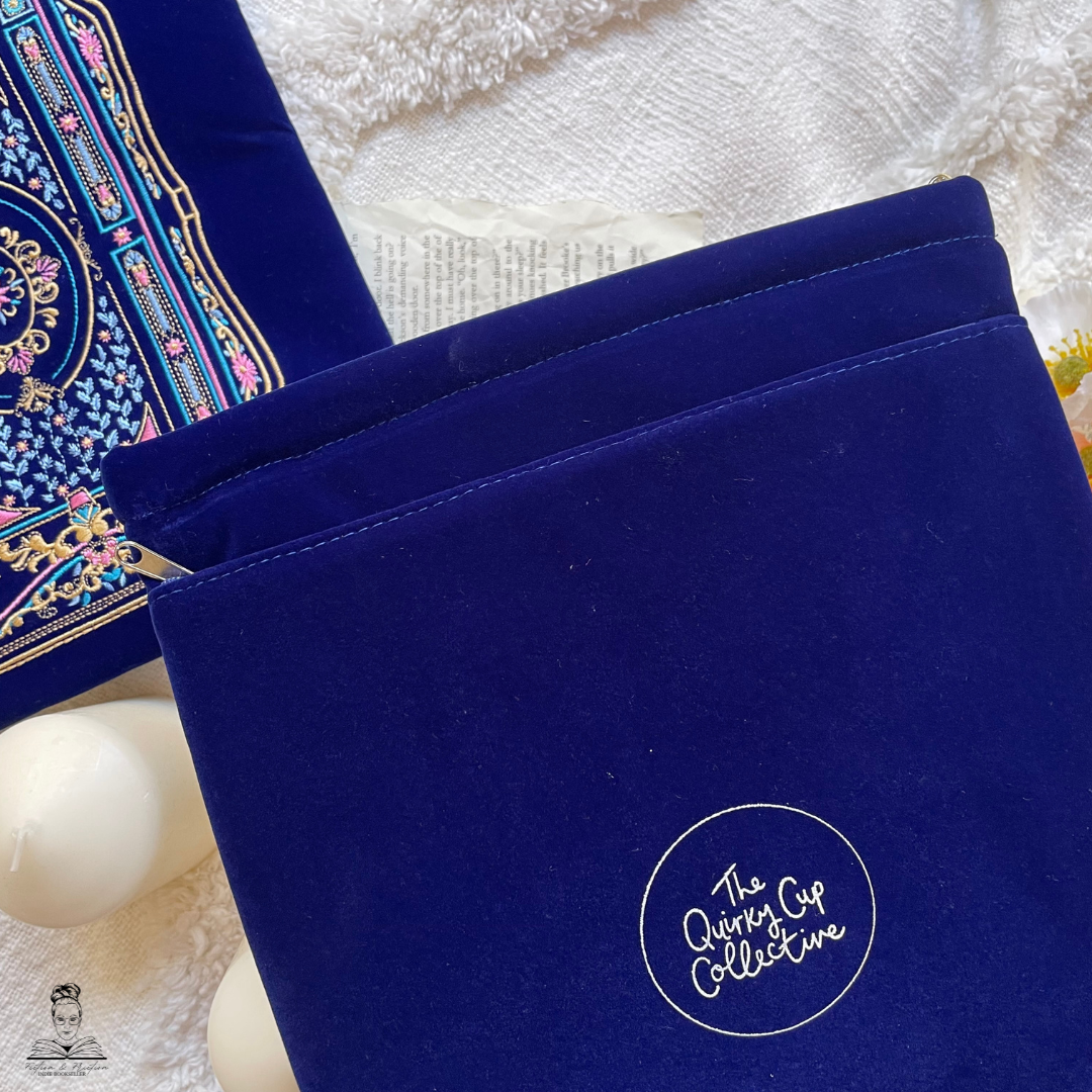 Literati Book & iPad Sleeve - Blue