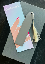 Load image into Gallery viewer, Onyx Cockmark® Bookmark
