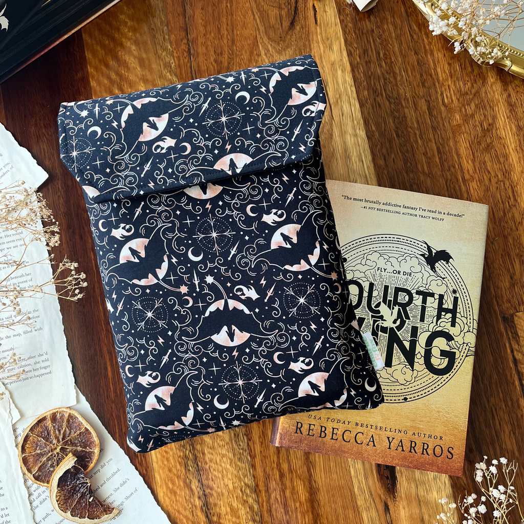 Charlie and Fox Book Sleeve - Fourth Wing - Rebecca Yarros