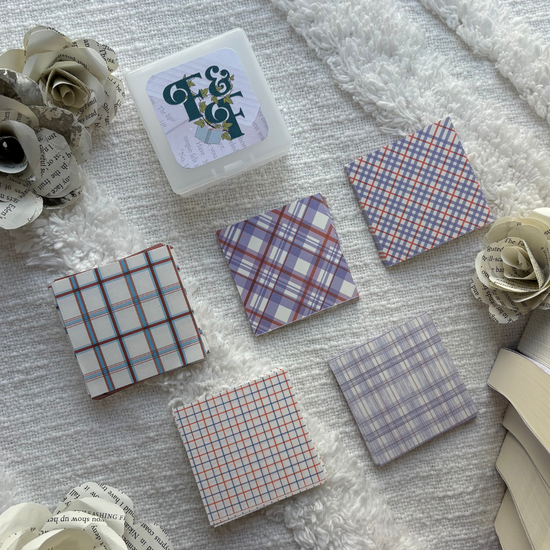 Purple Mini Papers | Book Journaling Supplies