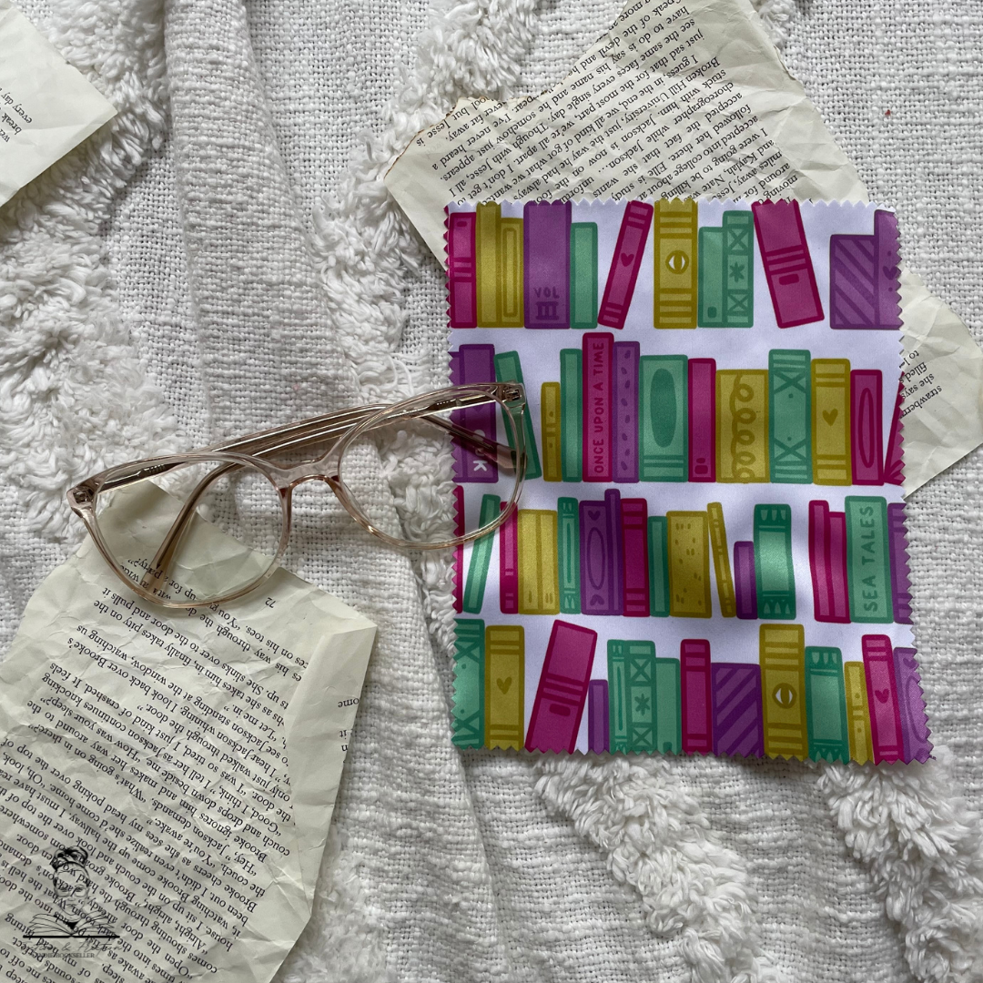 Bookshelves Microfibre Cloth | Glasses & Screen Cleaning