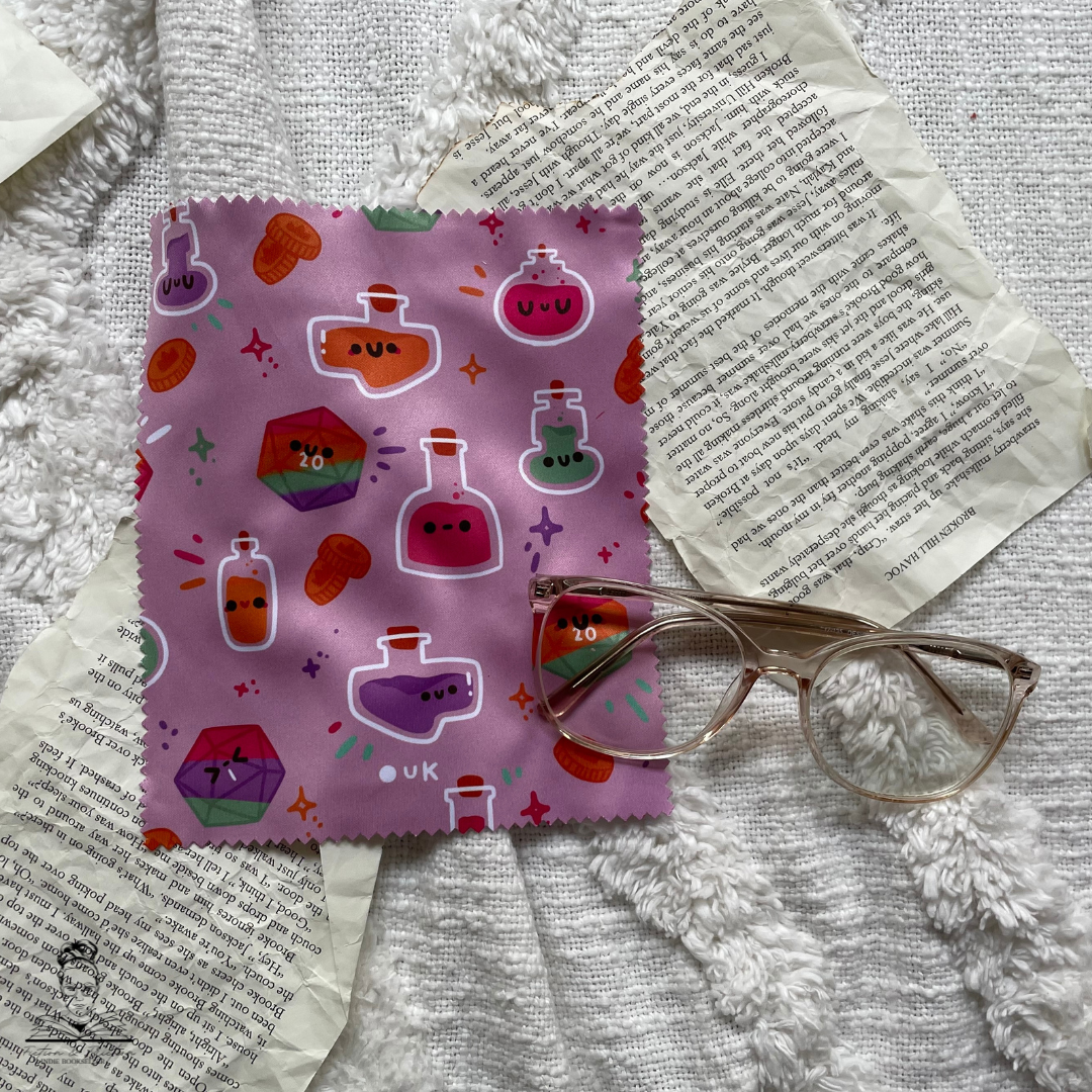 D20 Potions Microfibre Cloth | Glasses & Screen Cleaning