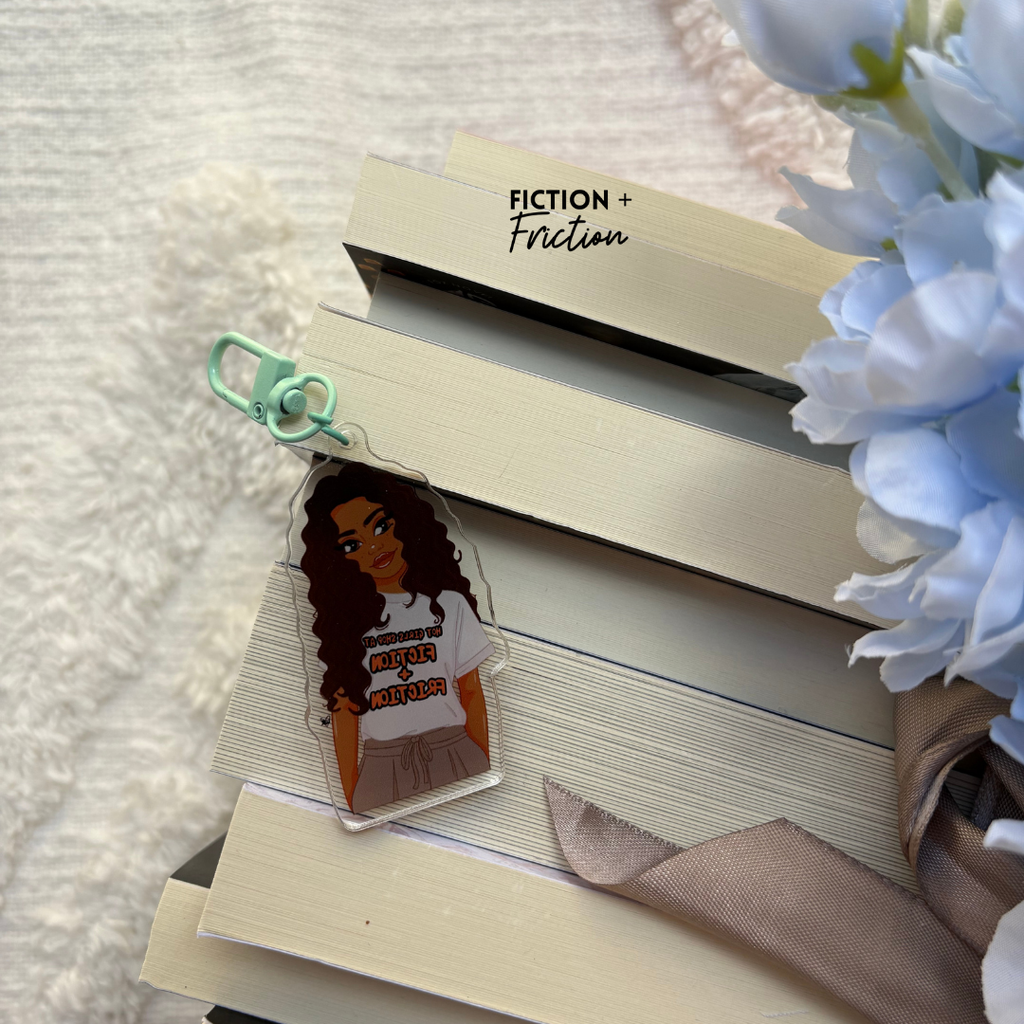 Hot Girls Shop at Fiction & Friction | Acrylic Bag Tag / Key Ring