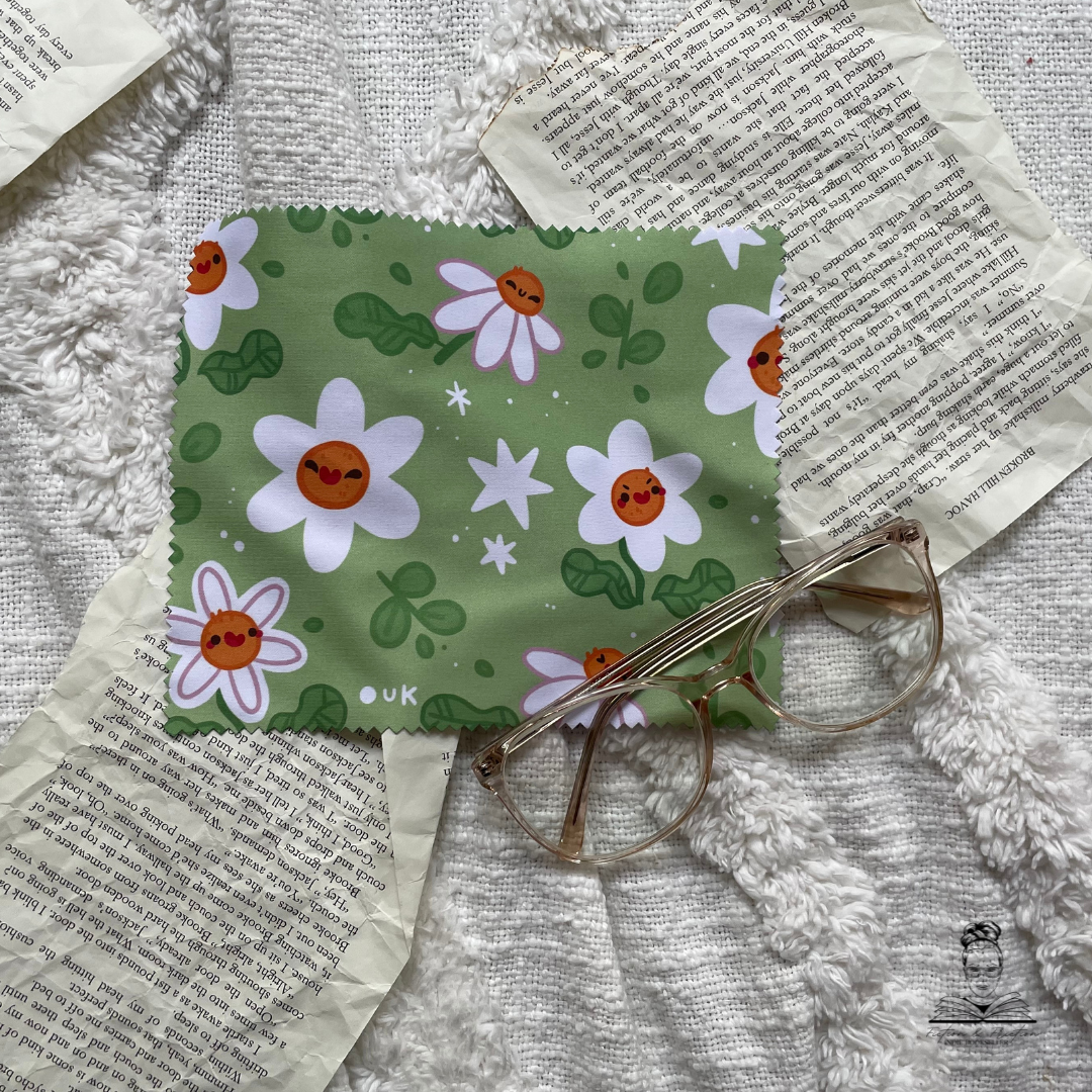 Daisy Microfibre Cloth | Glasses & Screen Cleaning