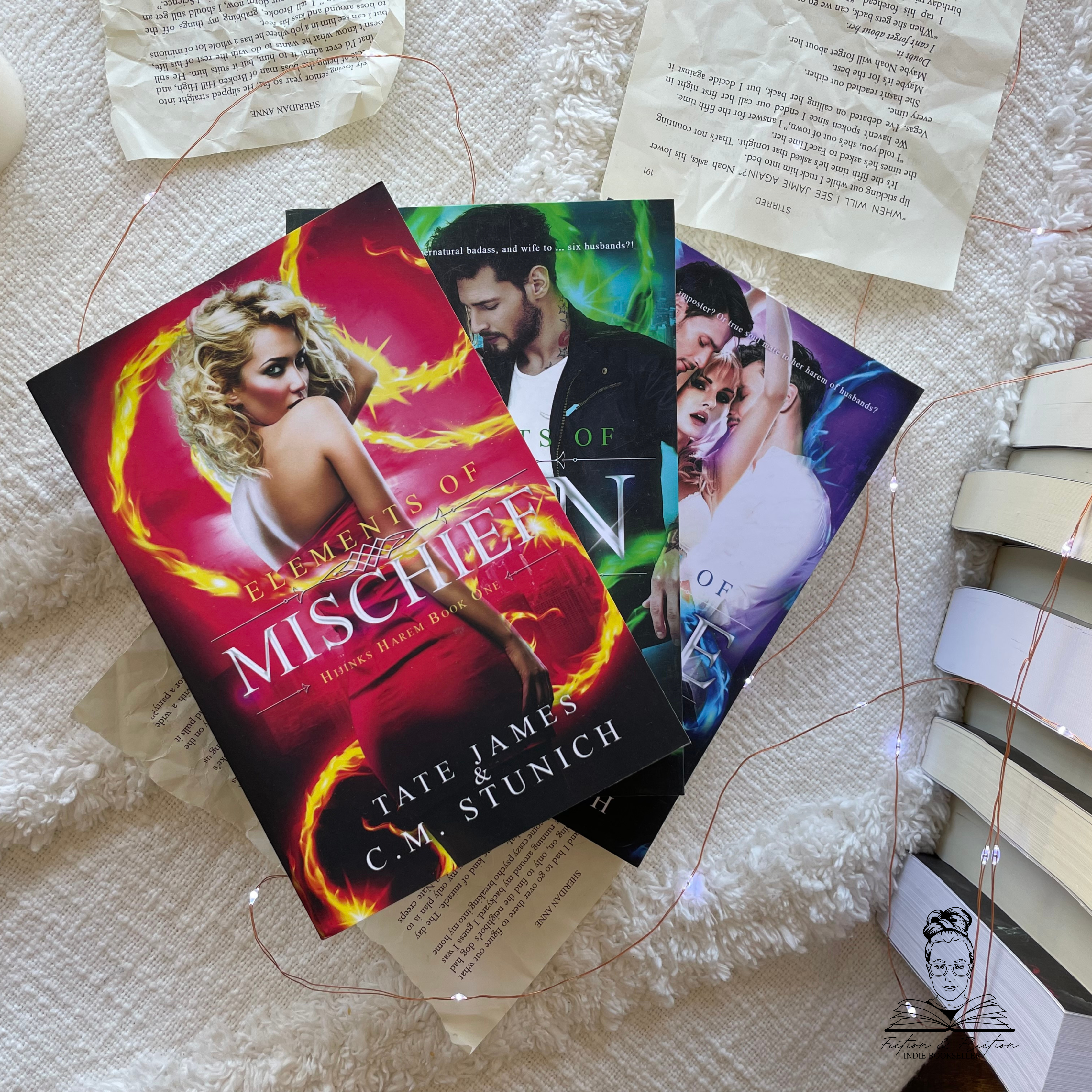 Hijinks Harem triology by Tate James & C.M. Stunich