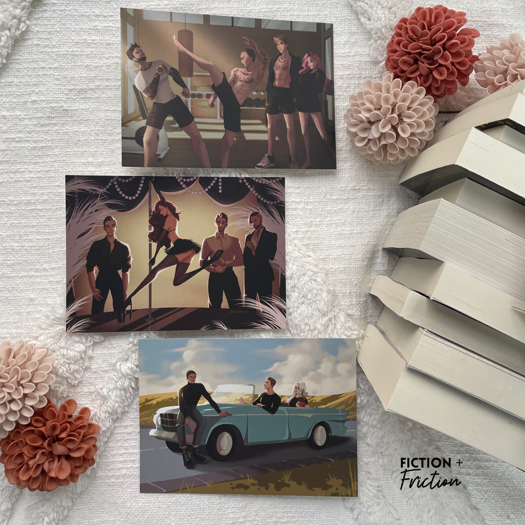 Group - MK Fight, Guild Car Ride, Hades Dance Art Print Bundle