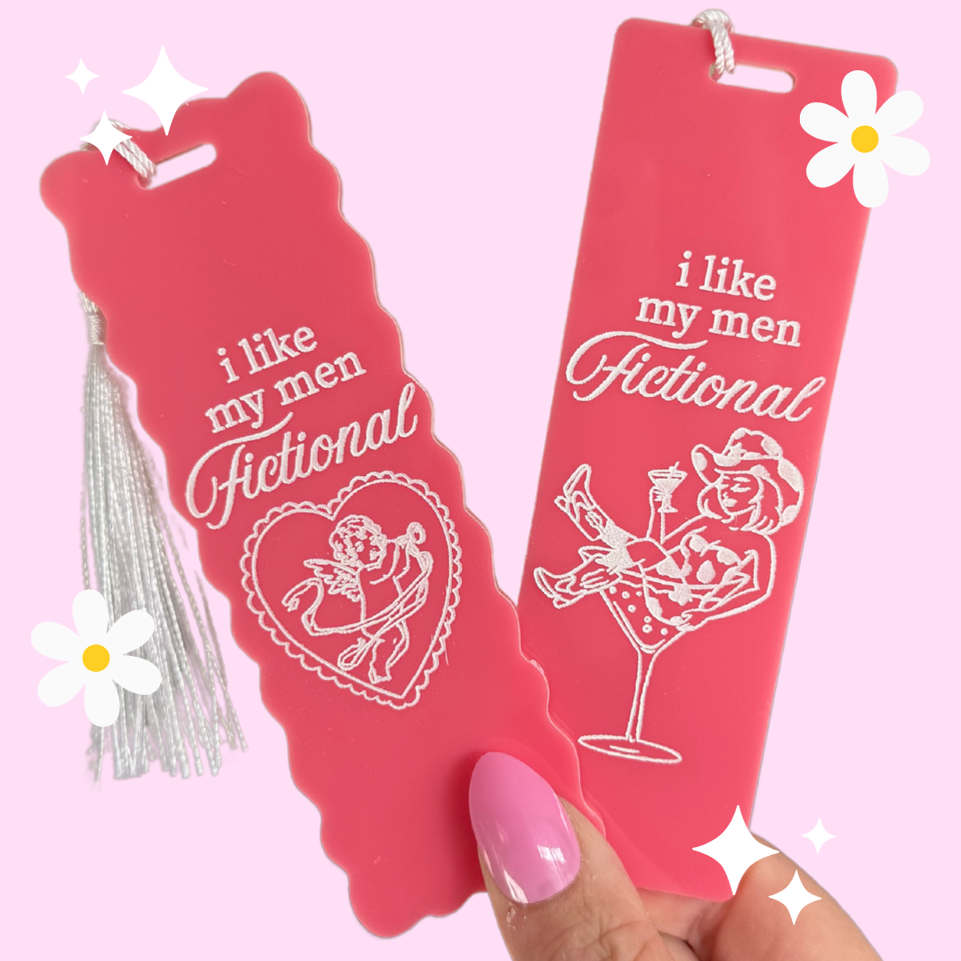 Cowgirl - Fictional Men | Acrylic Bookmark