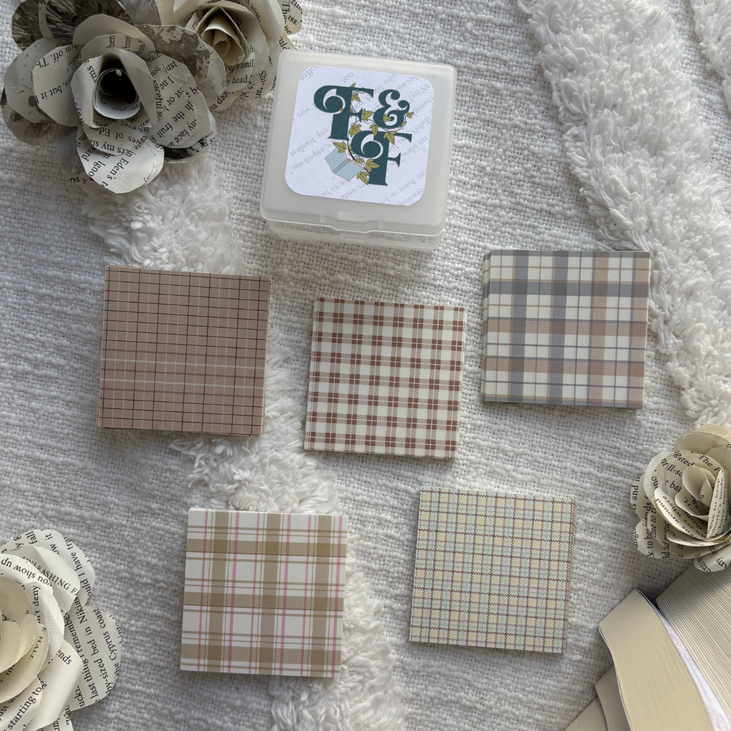 Brown Mini Papers | Book Journaling Supplies