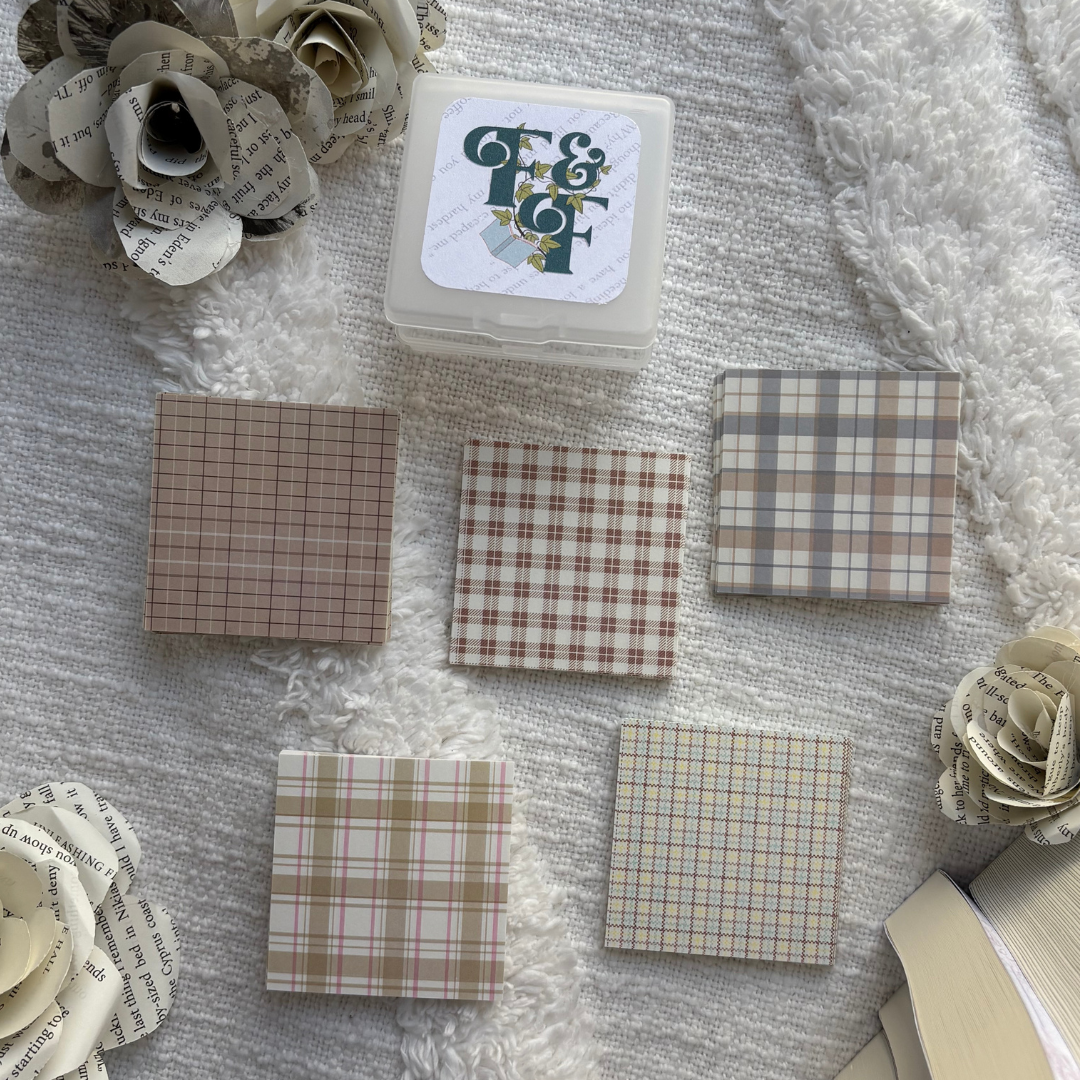 Brown Mini Papers | Book Journaling Supplies