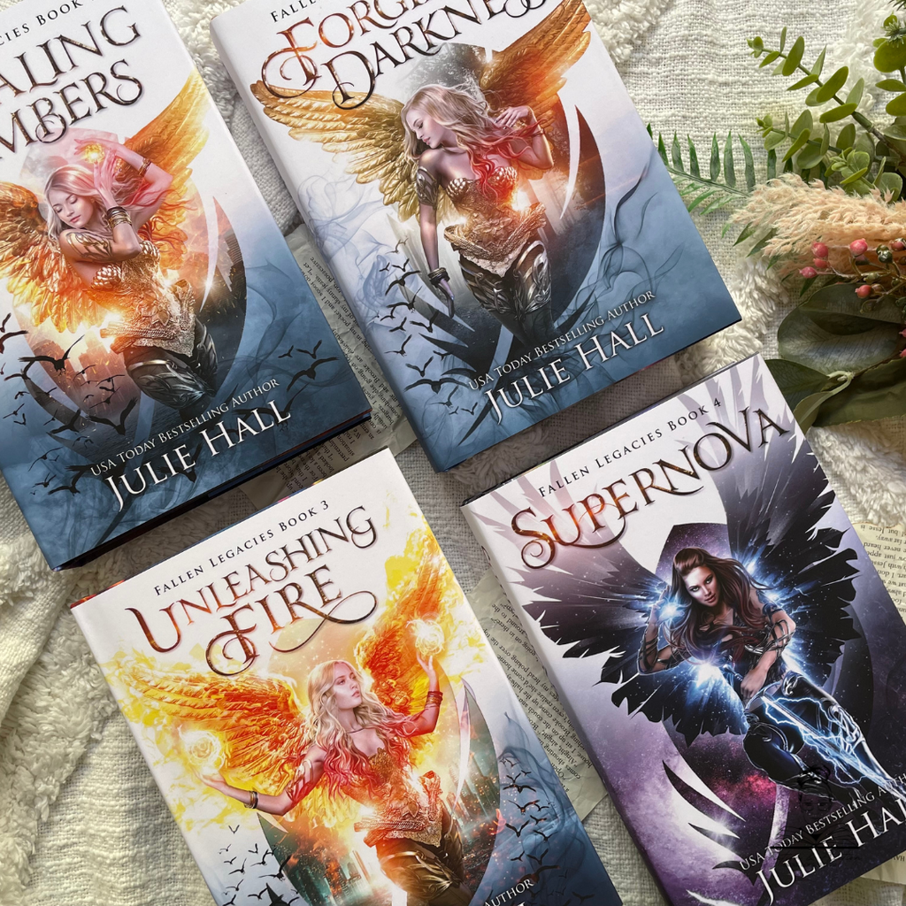 Fallen Legacies: Coloured Interior Hardcovers by Julie Hall