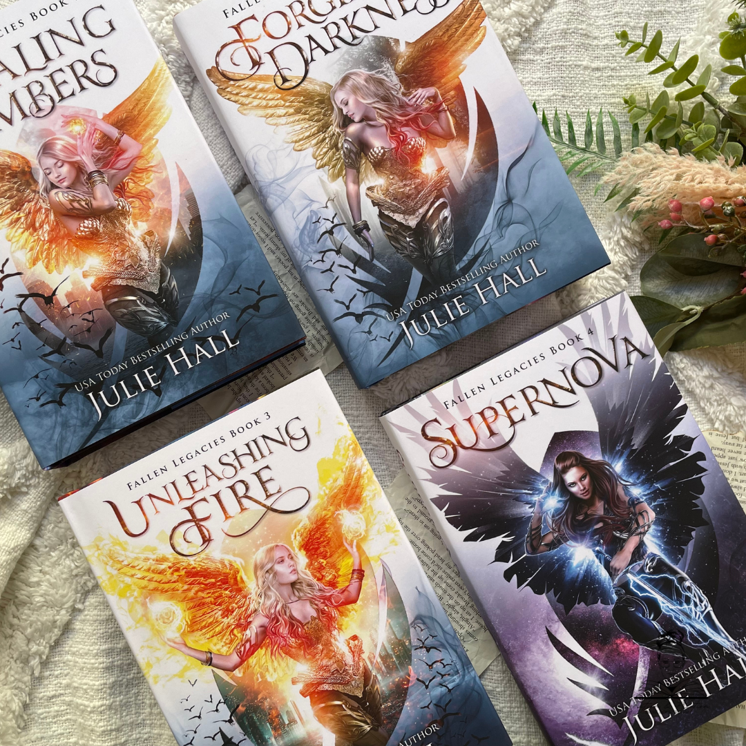 Fallen Legacies: Coloured Interior Hardcovers by Julie Hall