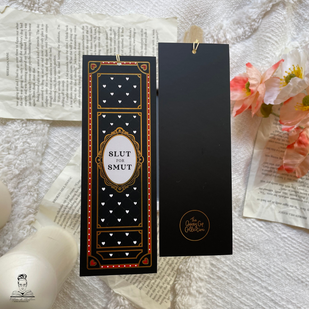Slut for Smut Bookmark - Black