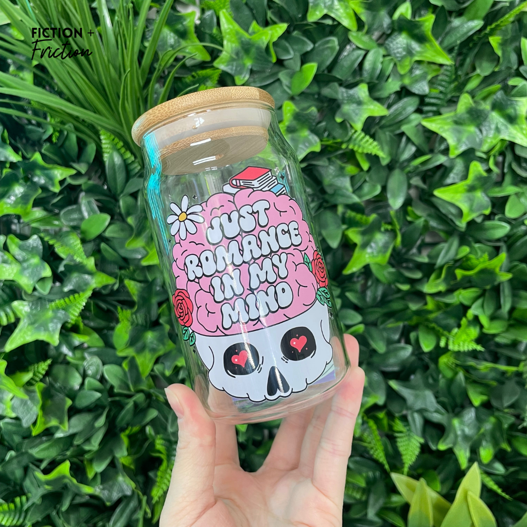 Just Romance In My Mind | Glass Tumbler
