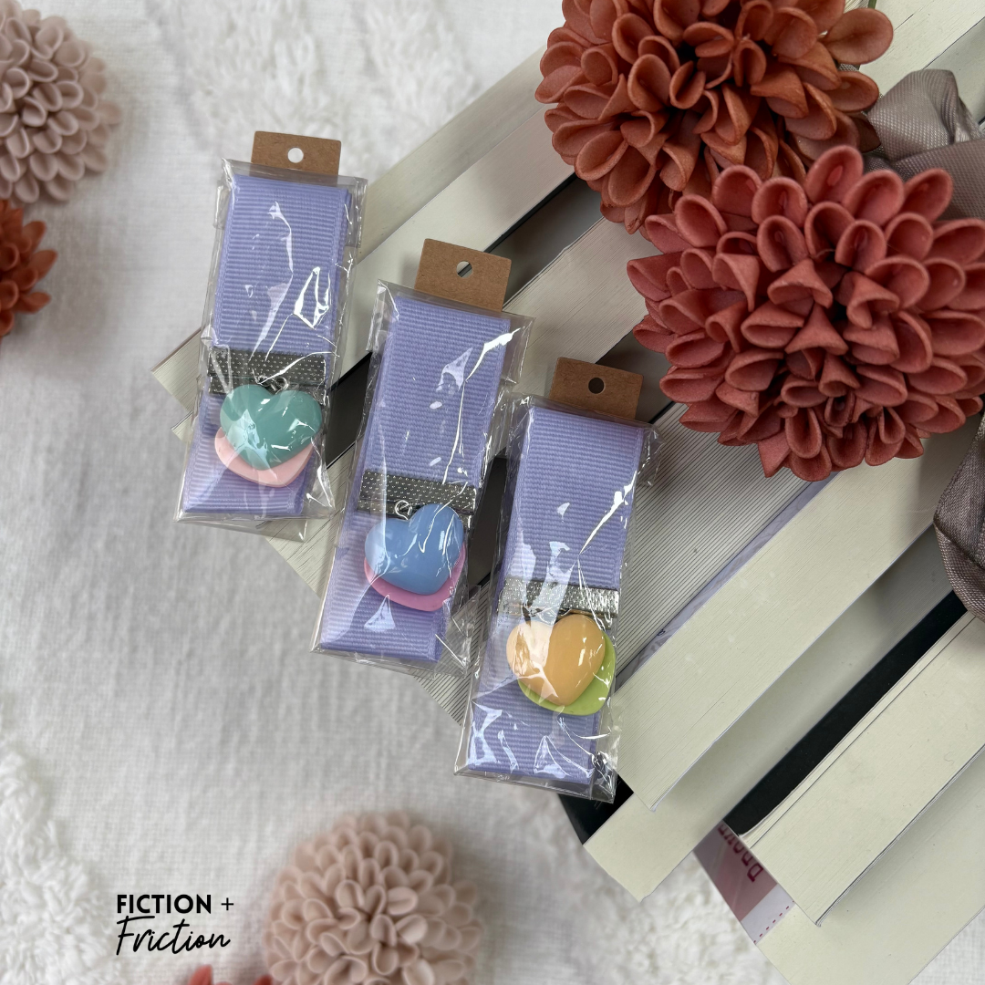 Assorted Heart | Ribbon Bookmark