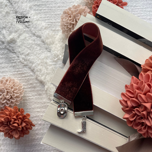 Cowboy Romance | Velvet Ribbon Bookmark
