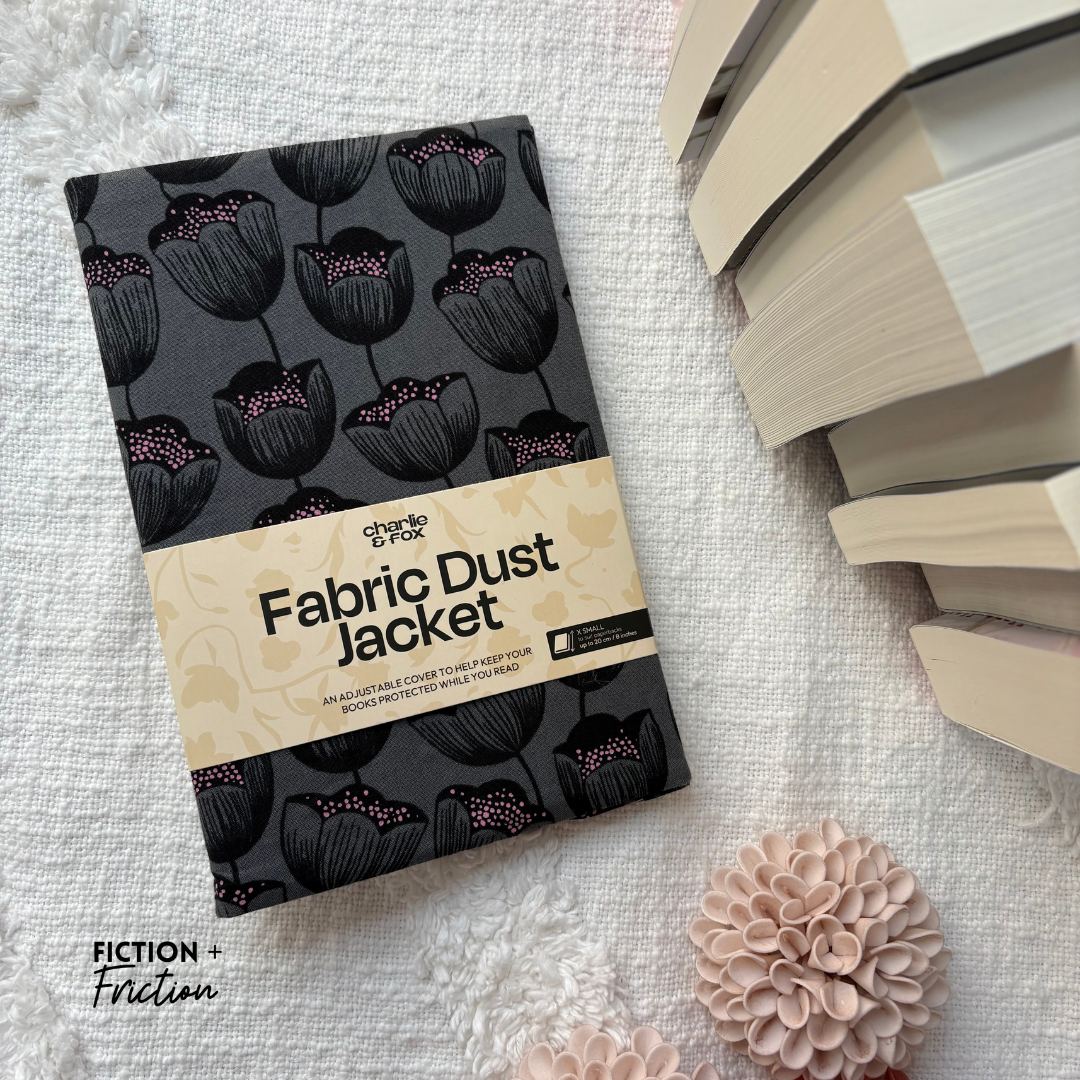 Charlie and Fox Fabric Dust Jacket | Flowers - Extra Small