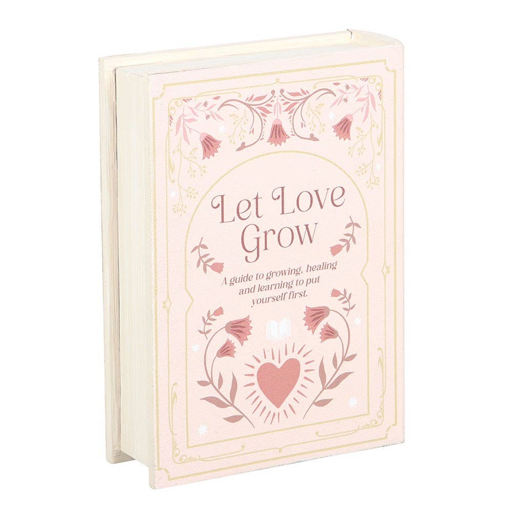 Book Shaped Storage Box Pink