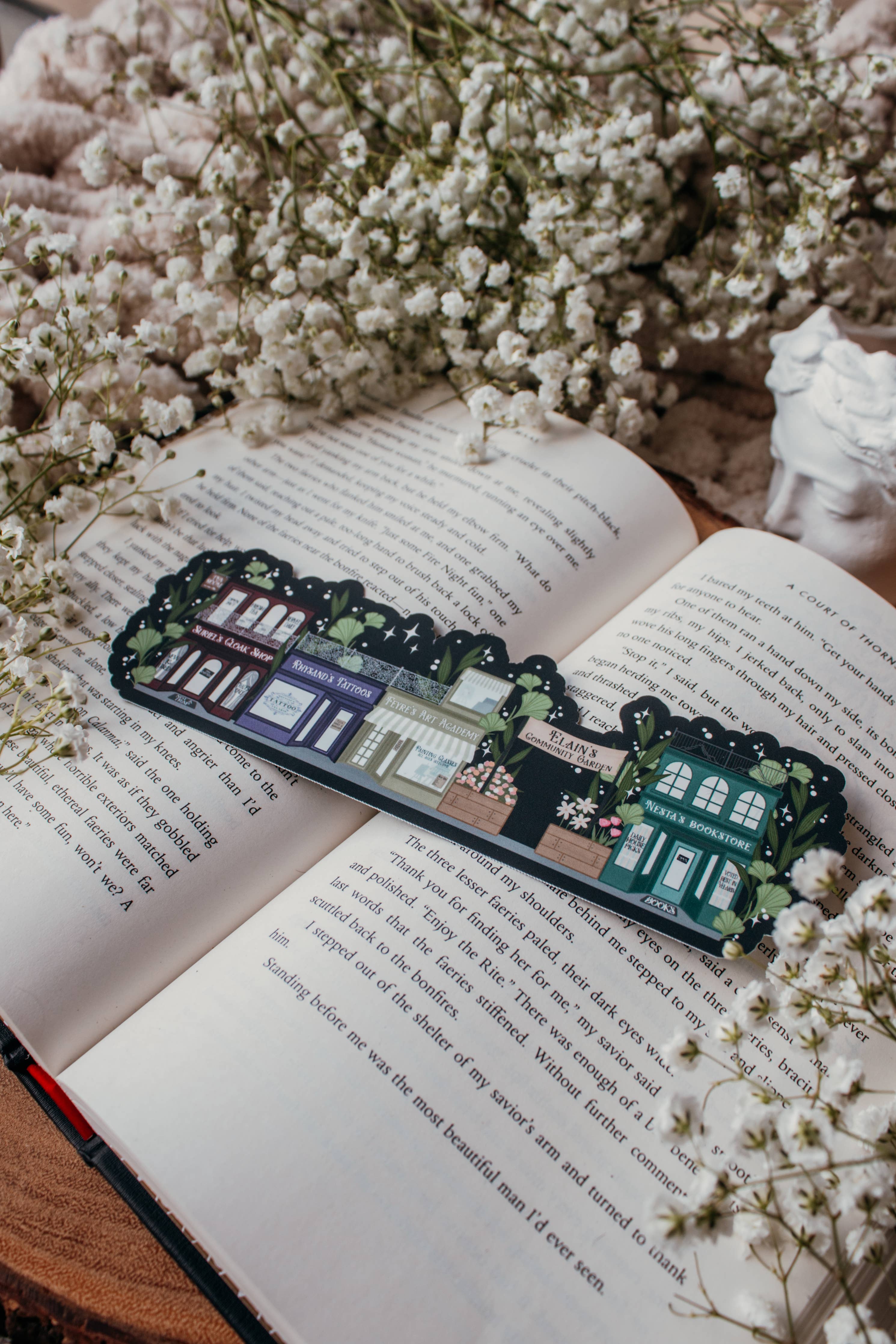 A Walk in Velaris Bookmark | ACOTAR