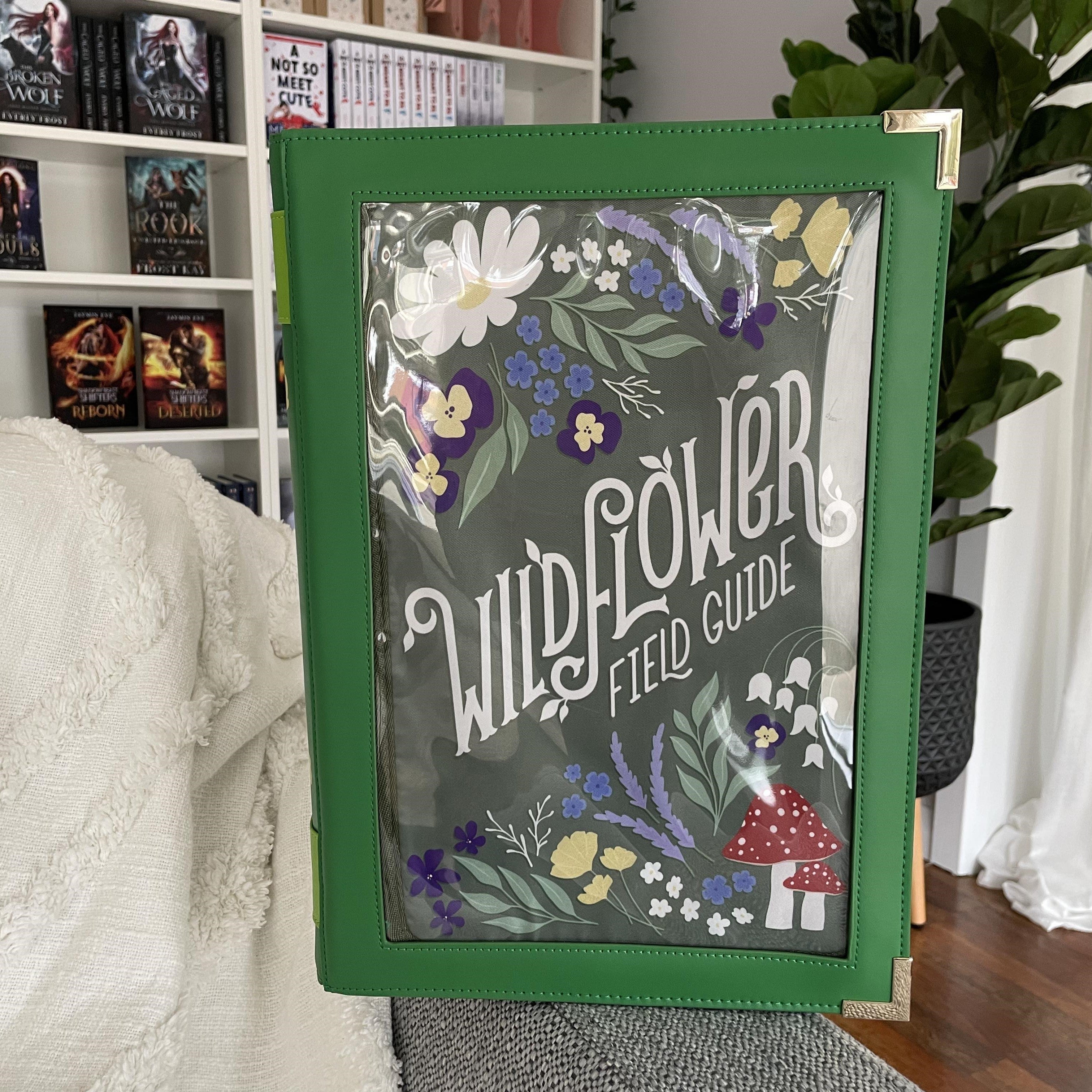 Cottagecore Green Bookish Ita Bag