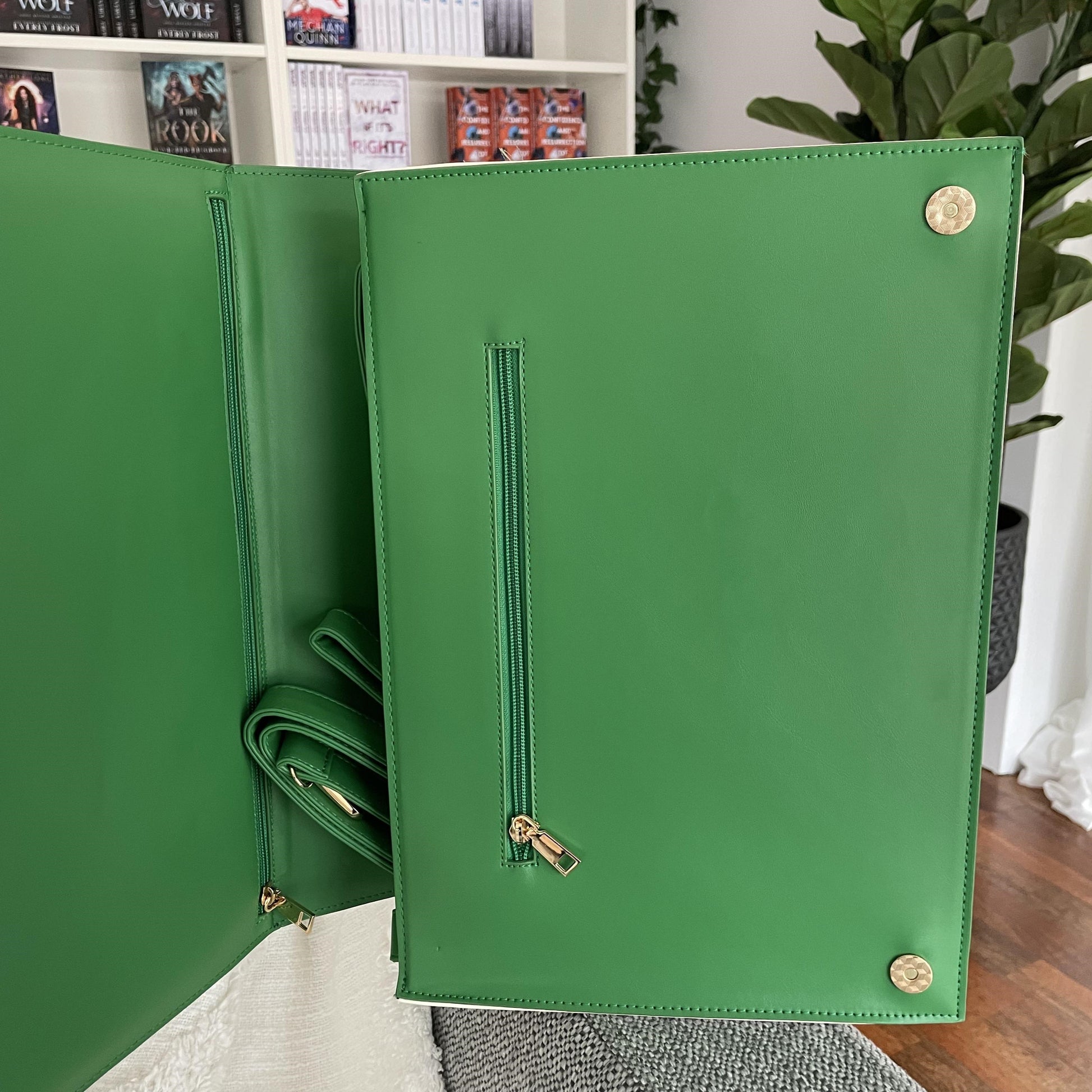 Cottagecore Green Bookish Ita Bag