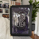 Load image into Gallery viewer, Witchy Black Bookish Ita Bag
