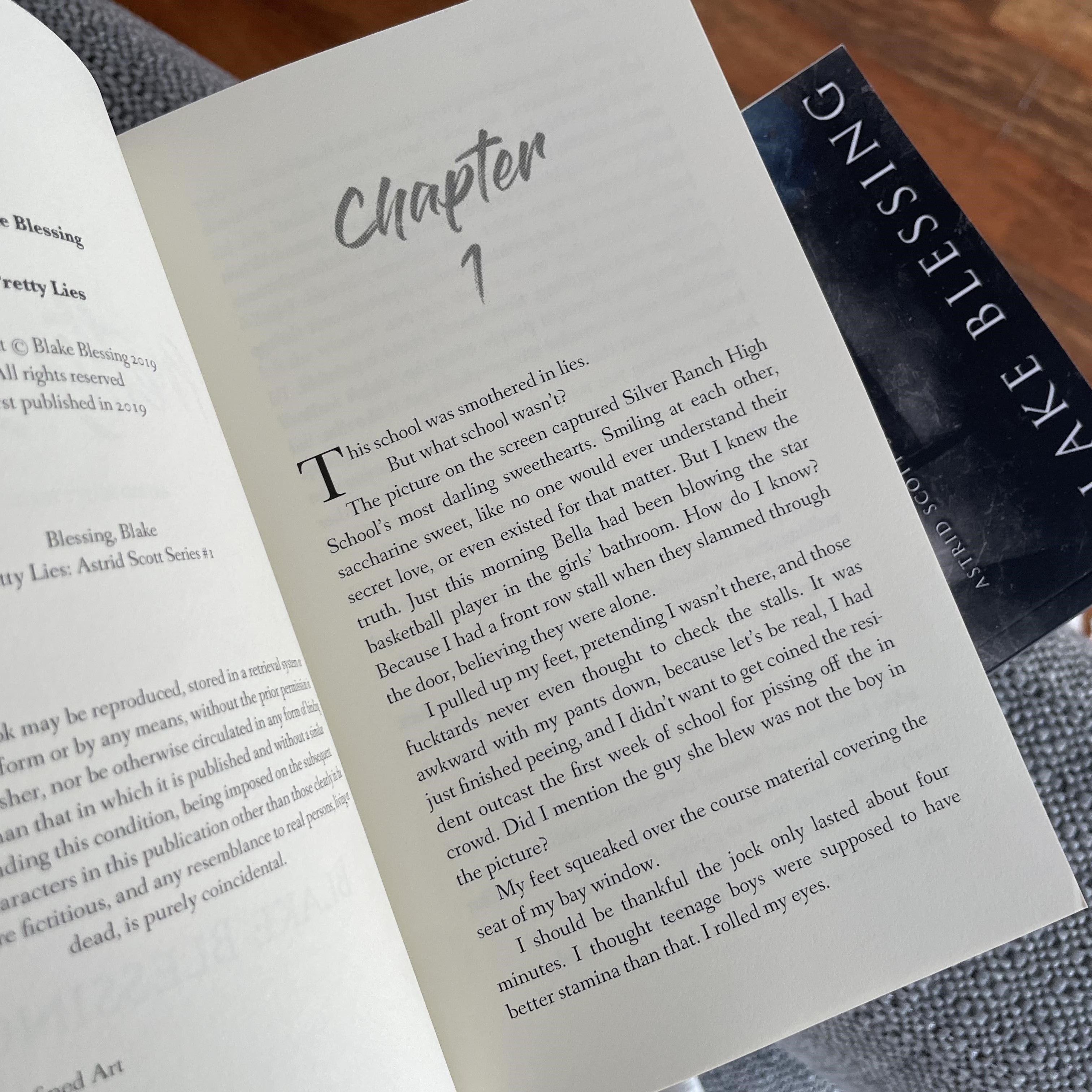 Astrid Scott series by Blake Blessing