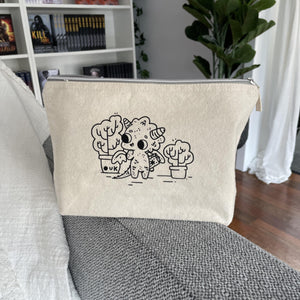 Book Dragon: Zipper Pouch