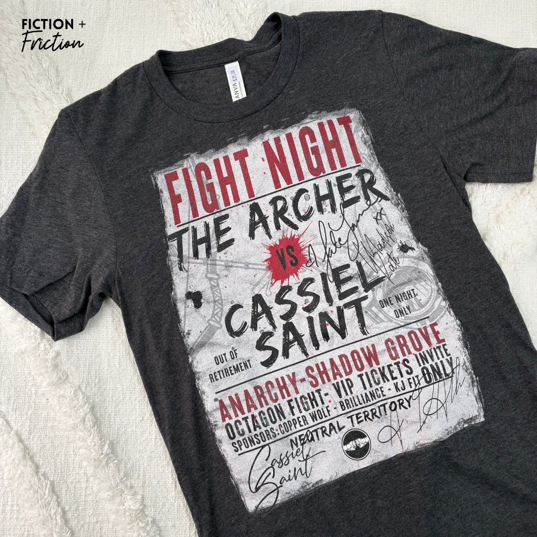 Fight Night Poster - Signed Edition Unisex T-Shirt | Novel Grounds