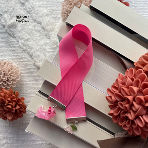 Pink Axolotl | Ribbon Bookmark