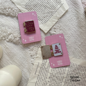 There's Only One Bed: Trope Enamel Pin