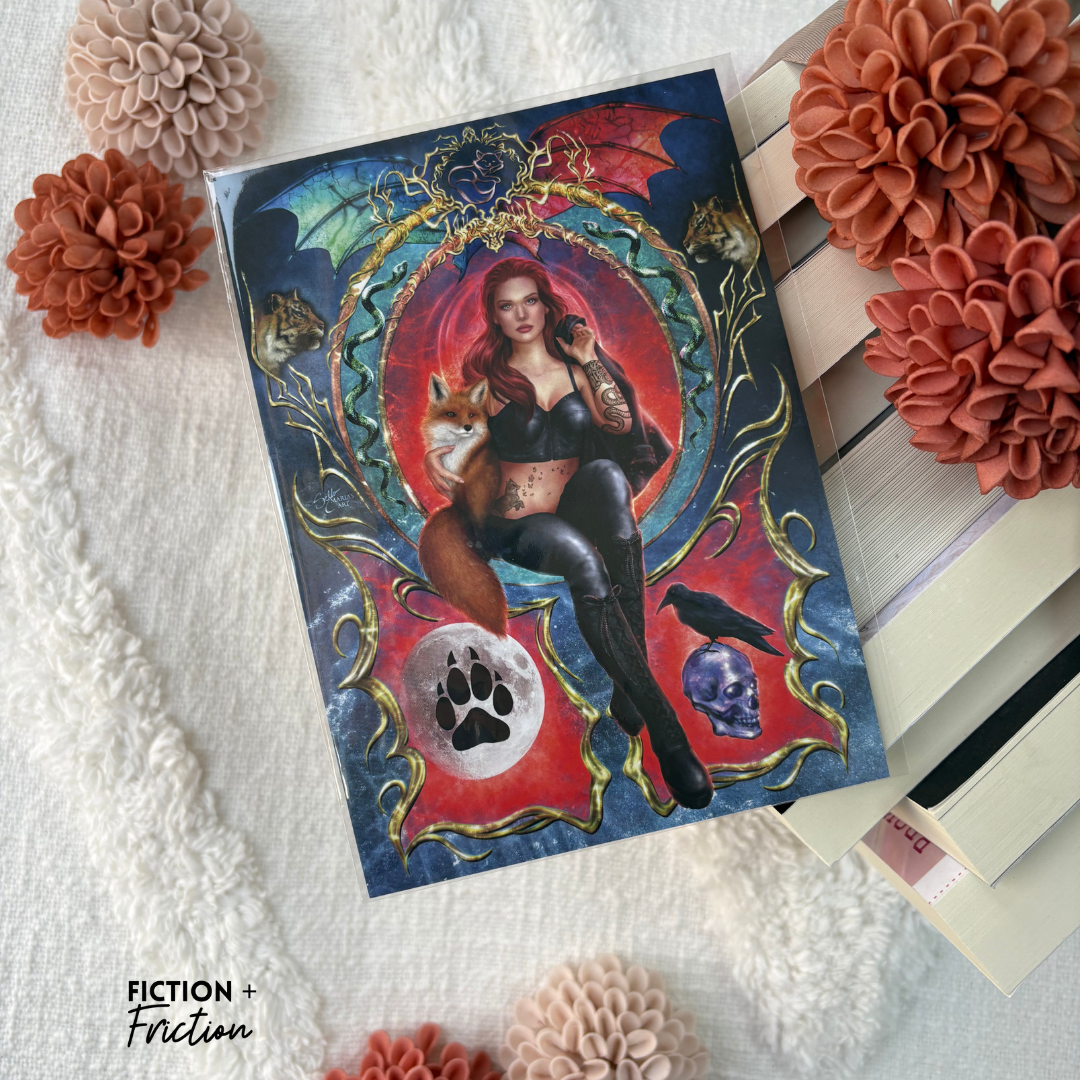 Kit Portrait | Novel Grounds Art Print