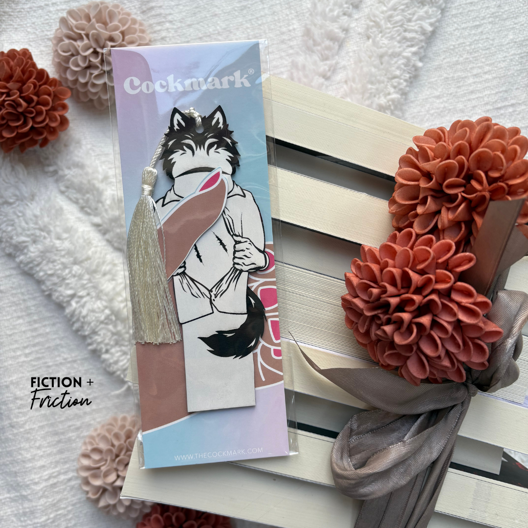 Werewolf Cockmark Bookmark