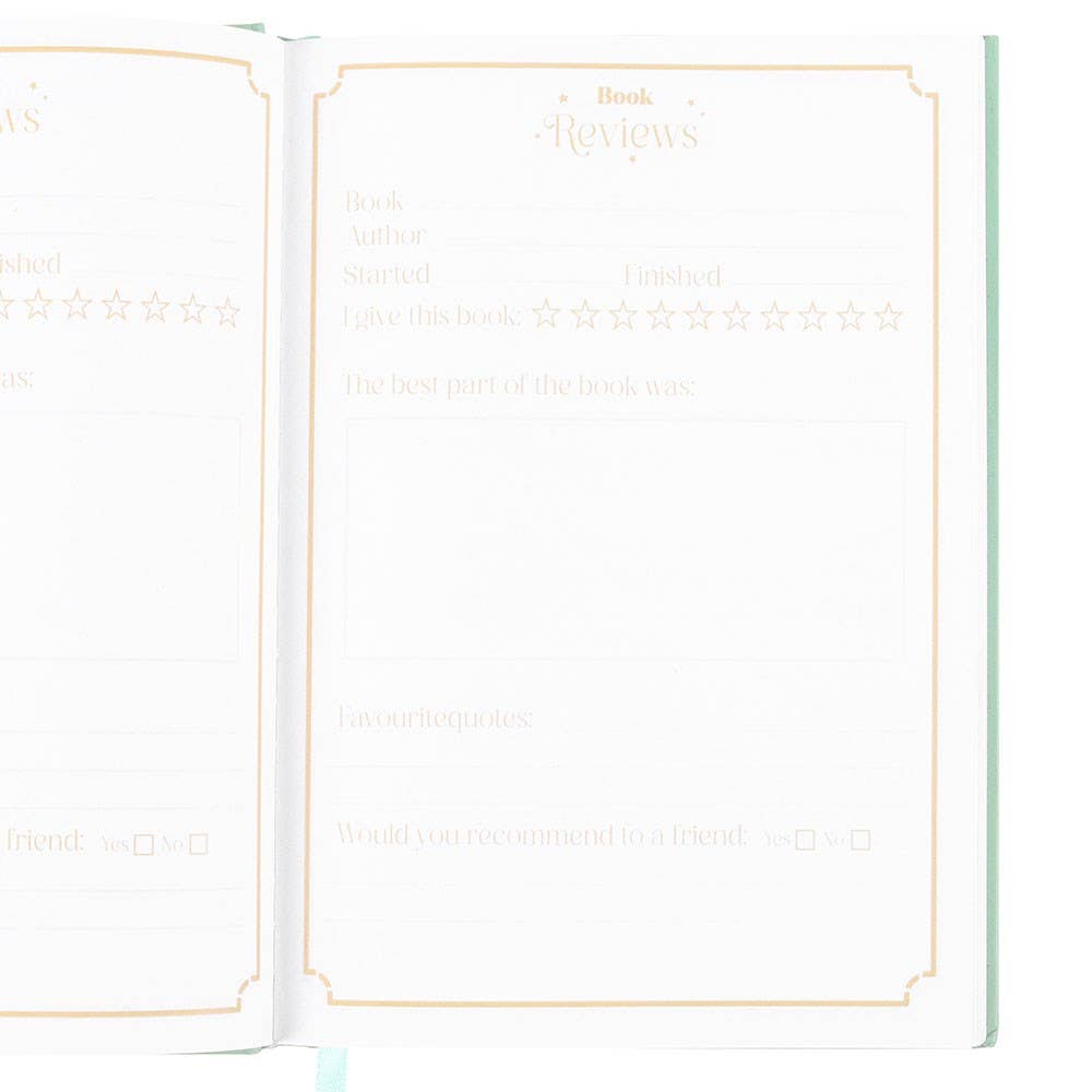 My Reading Journal A5 Notebook