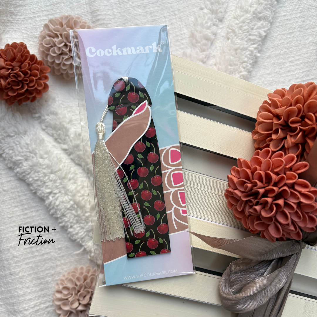 Cherry Cockmark Bookmark