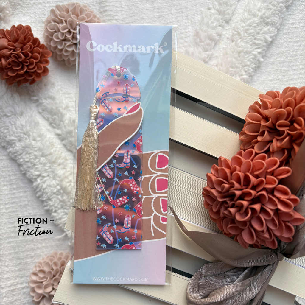 Cowgirl Boots Cockmark Bookmark
