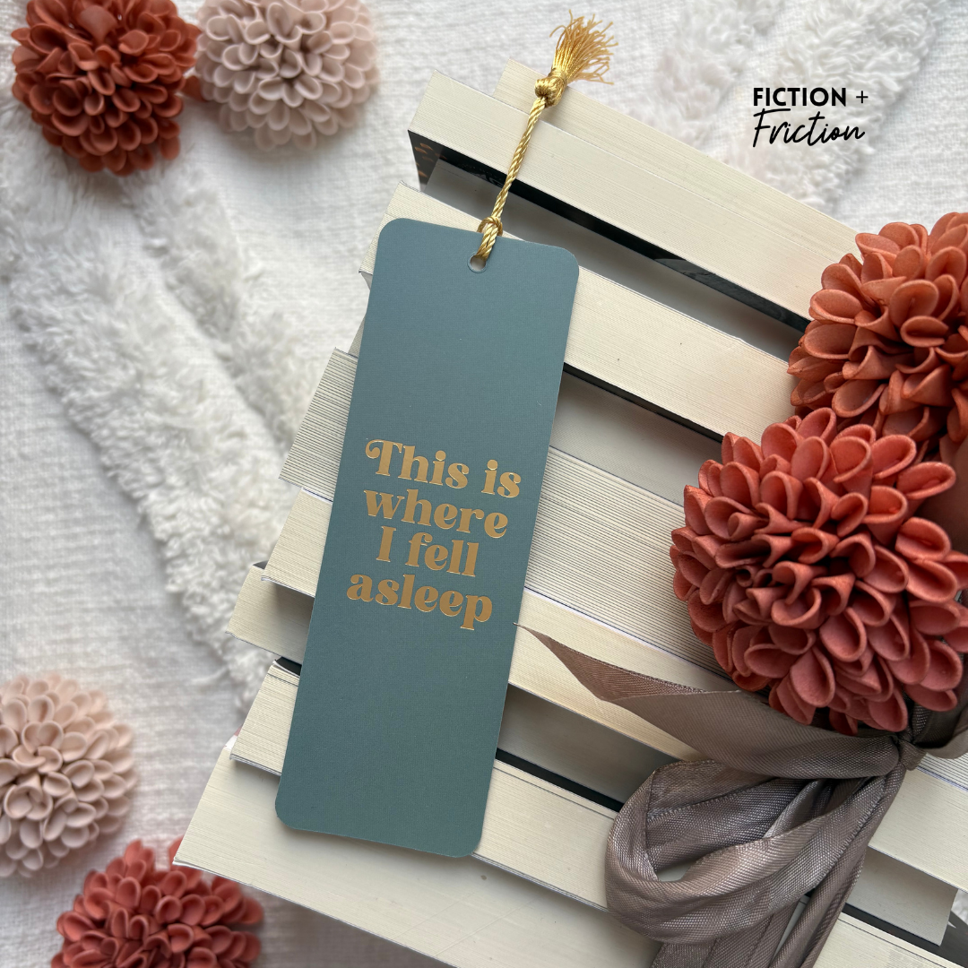 This Is Where I Fell Asleep | The Book Club Bookmarks
