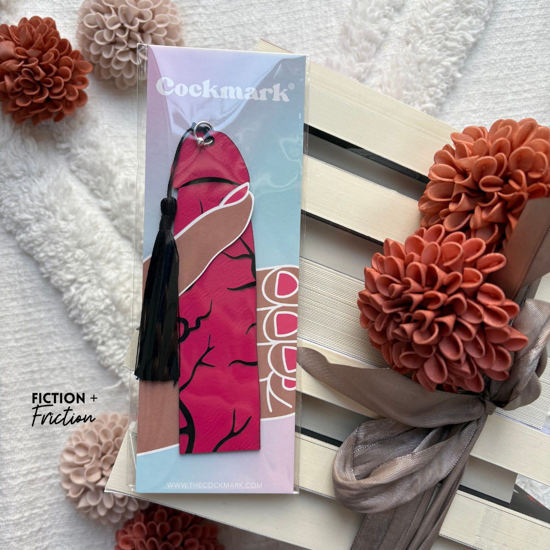 Prince Albert Cockmark™ Bookmark: Pink Leatherette