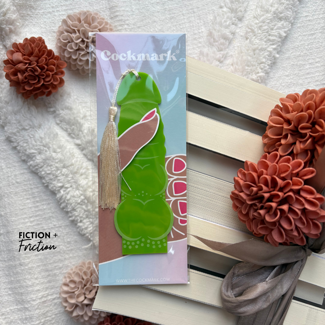 Knotty Boi Cockmark Bookmark: Alien Green