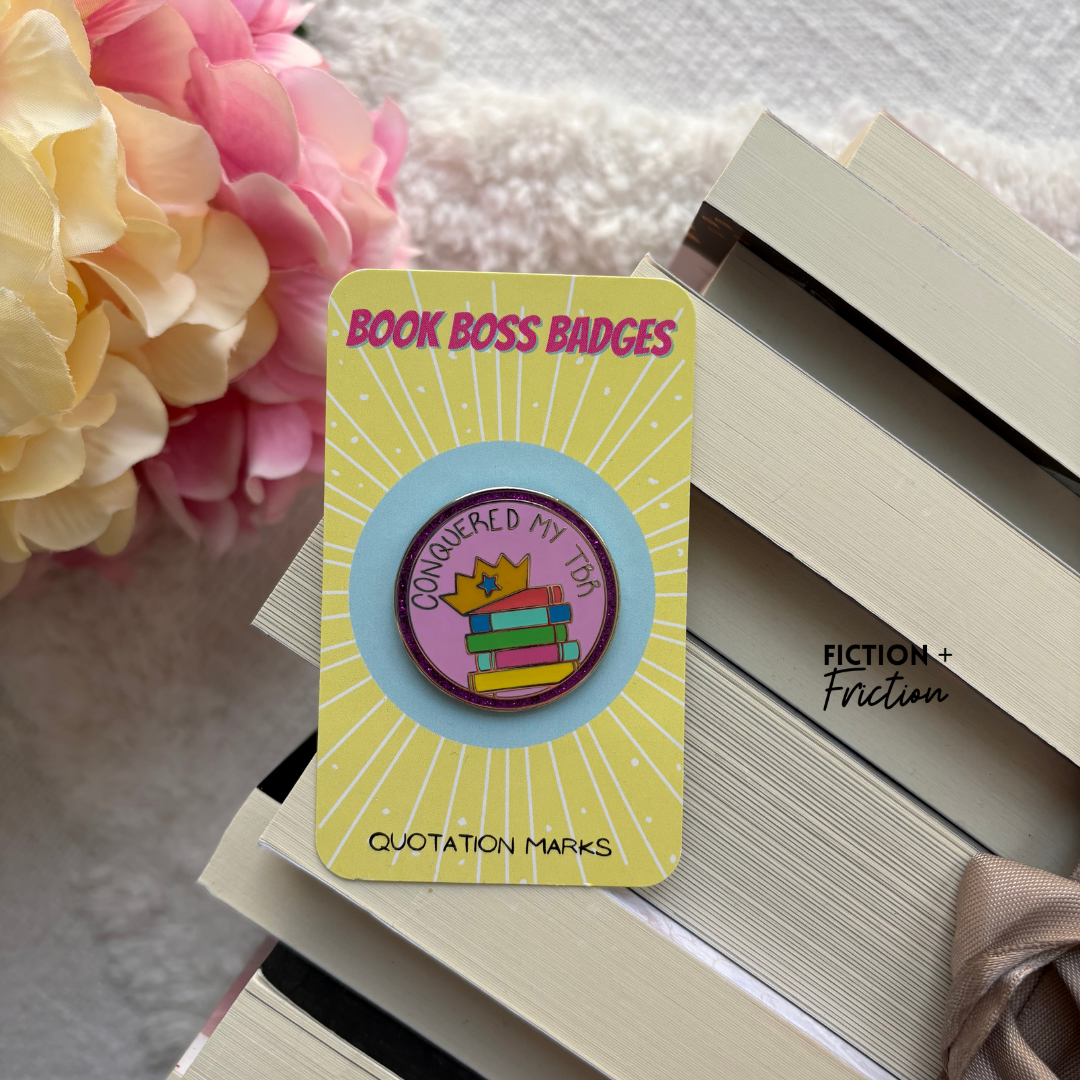 Book Boss Badge: Conqured My TBR