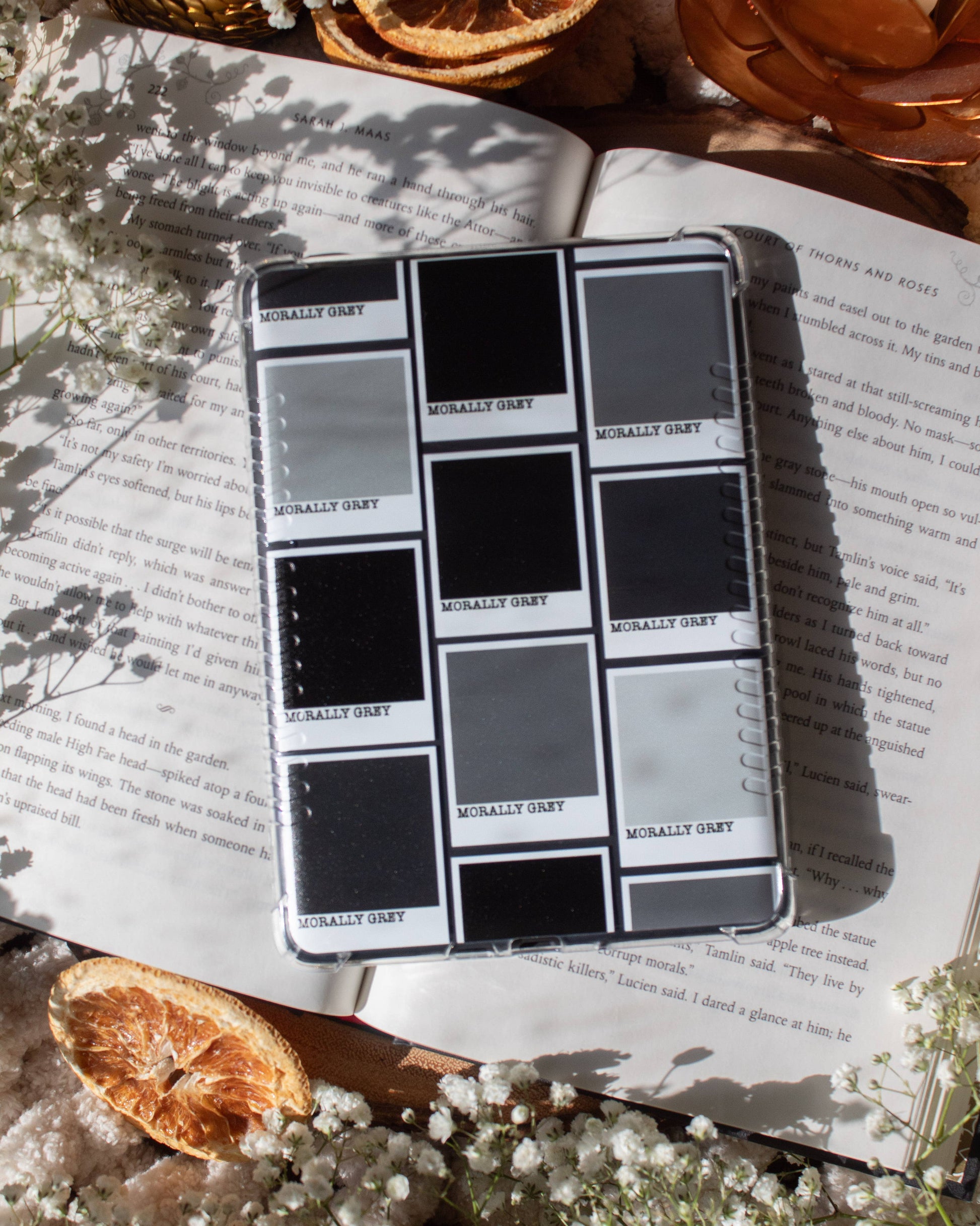 Soft Clear Kindle Case | Morally Grey: 6.8" (Kindle Paperwhite)