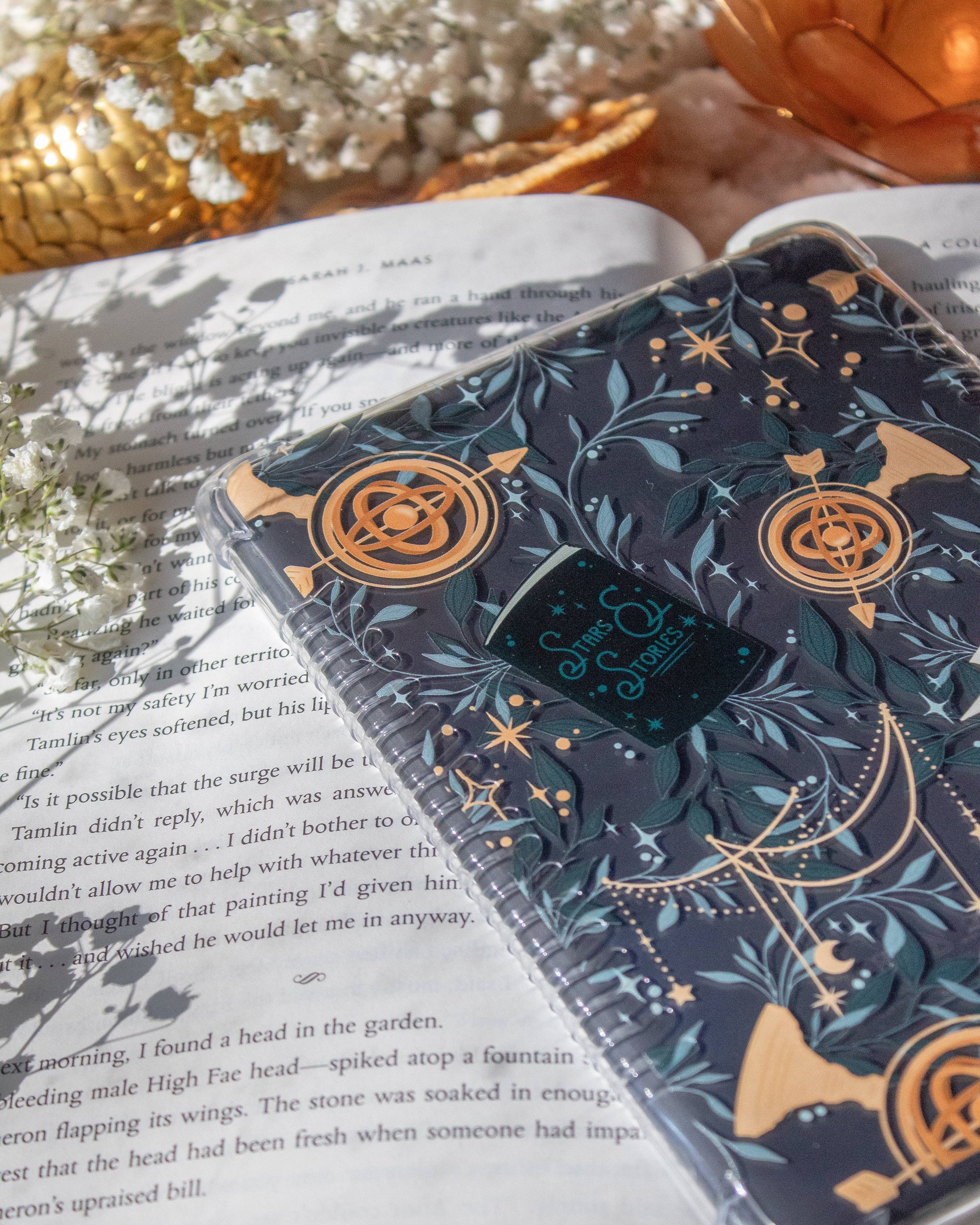 Soft Clear Kindle Case | Stars & Stories: 7" (Kindle Paperwhite 12th Gen / Colorsoft)