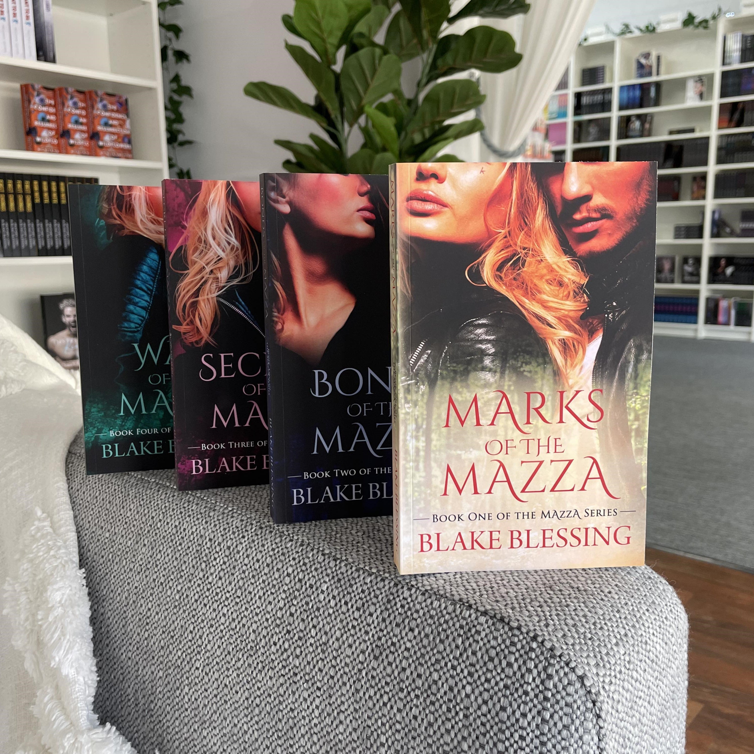 The Mazza series by Blake Blessing